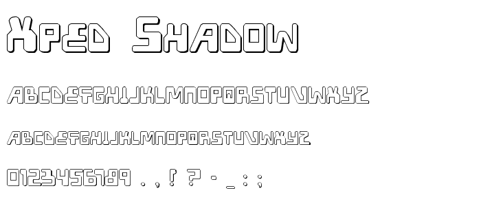 XPED Shadow police